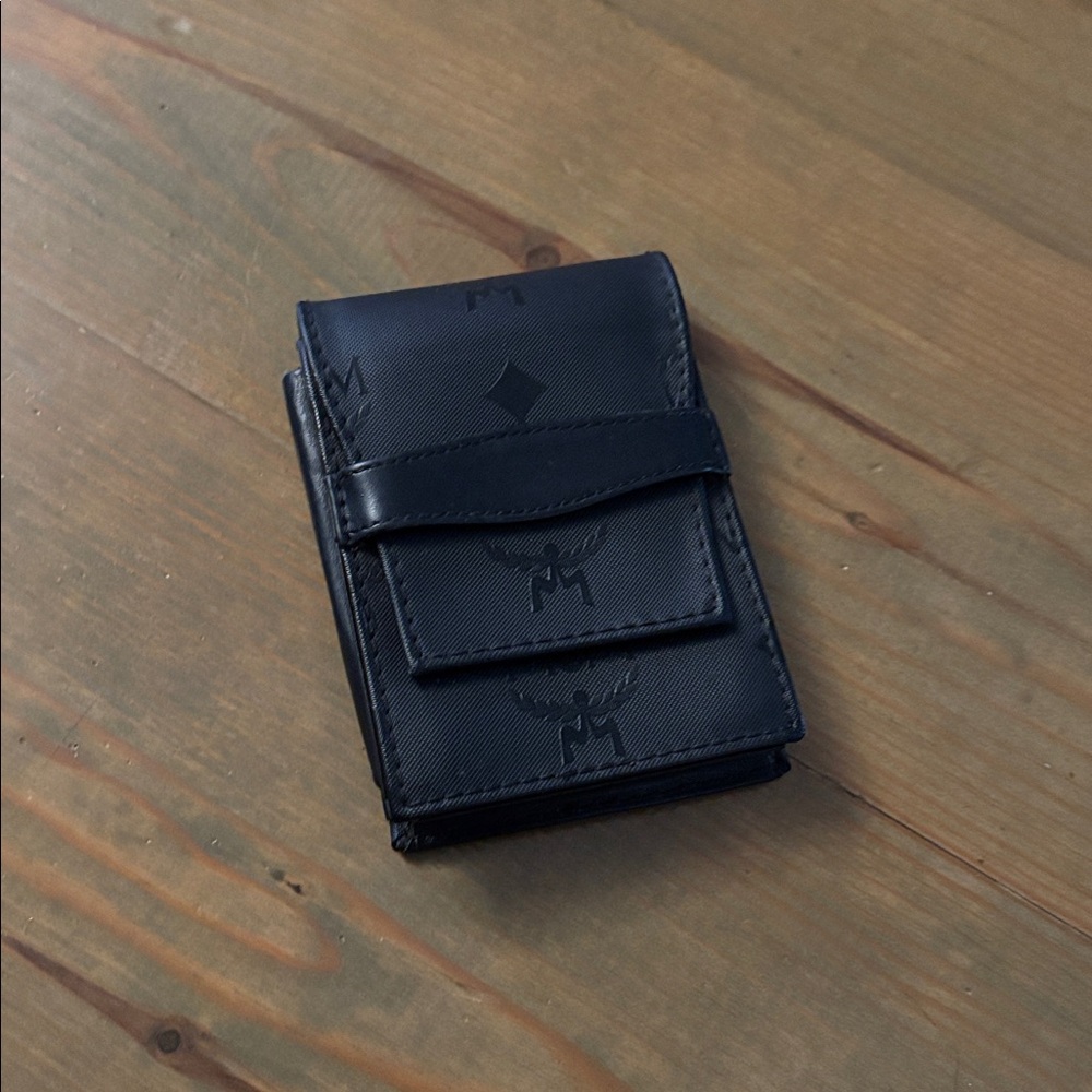 MCM Black Card Holder